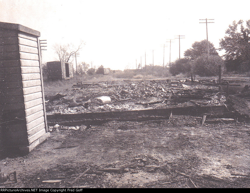 IC Depot Fire at Tutwiler,Mississippi